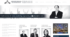 Desktop Screenshot of conferencistas.mx